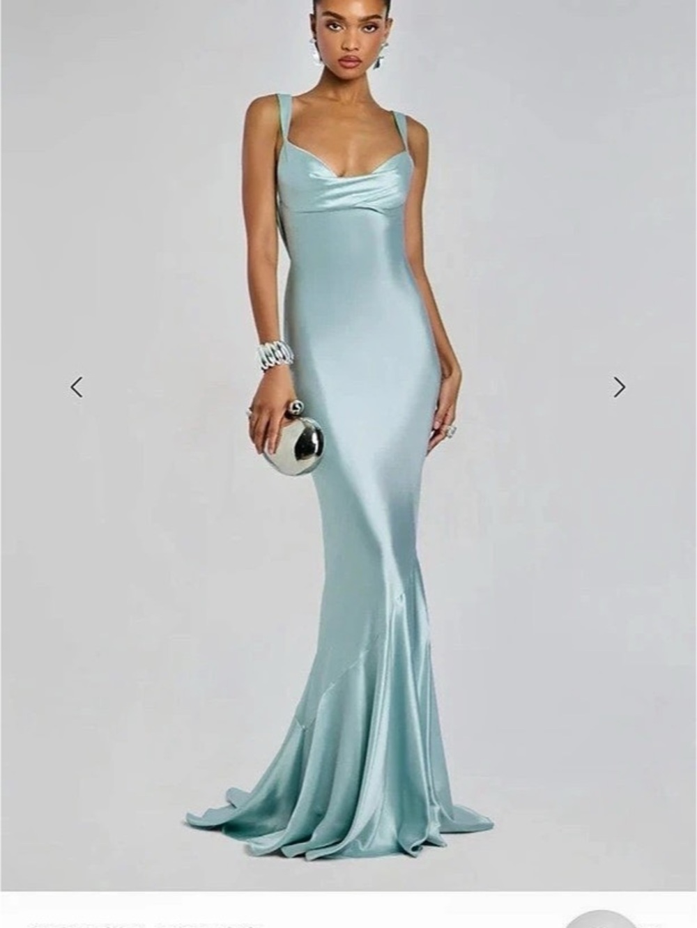 Retrofete Vinicia Dress Maxi Dress in Blue Size XS NWT